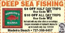 Discount Coupon for Hubbard&#39;s Marina (Fishing Charter)